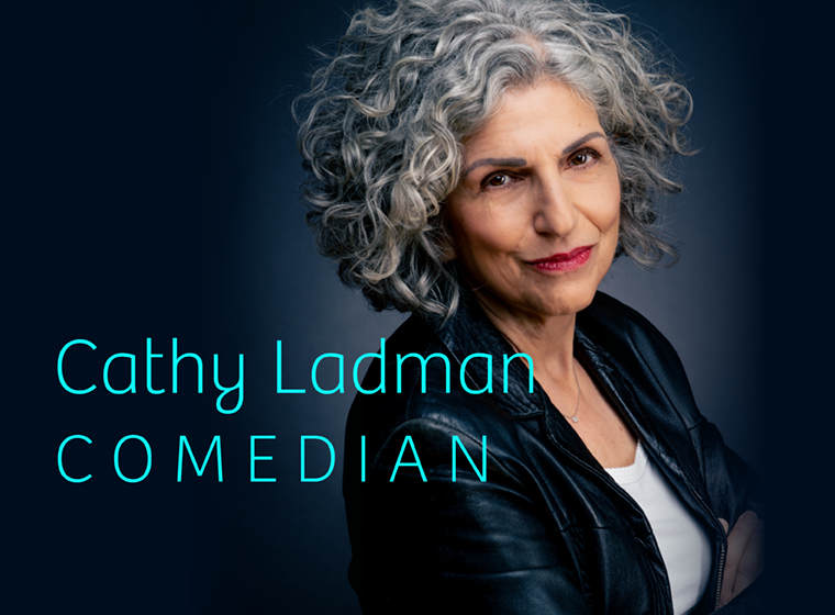 Comedian Cathy Ladman